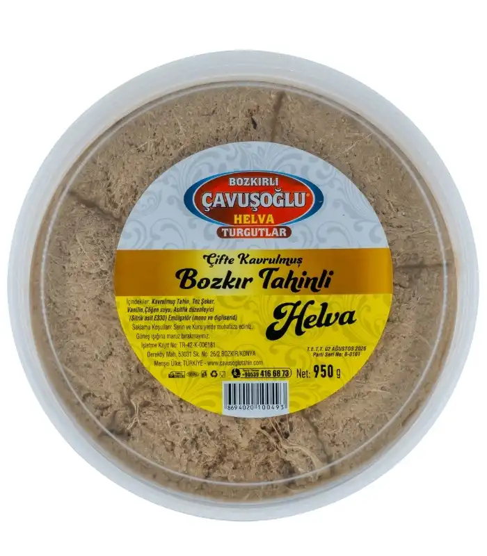 Çavuşoğlu%20Bozkır%20Tahinli%20Helva%20950g